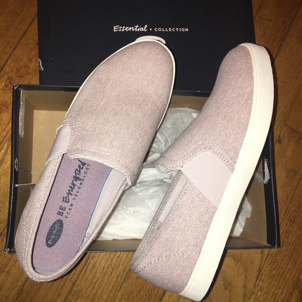 Purple Slip Ons